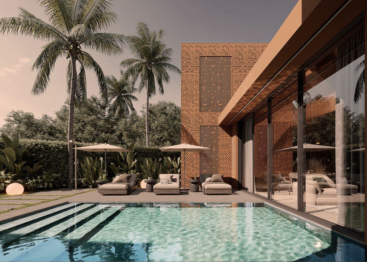 Black Sands Oasis in Nuanu — villa met zwembad